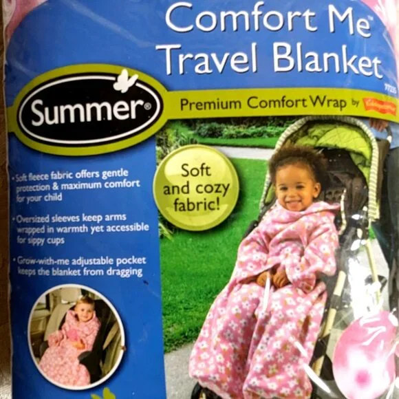 Summer Comfort Me Travel Blanket Premium Comfort Wrap On-The-Go Ages 1-4… - Picture 4 of 10